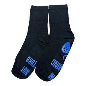 Do Not Disturb I’m Gaming Novelty Socks Black Size OS